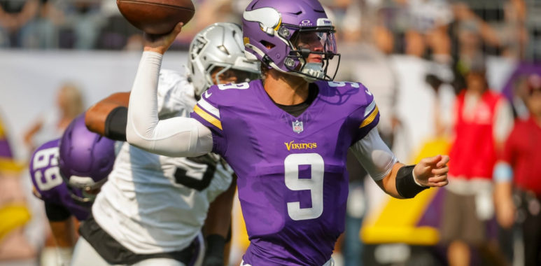 QB JJ McCarthy, Minnesota Vikings