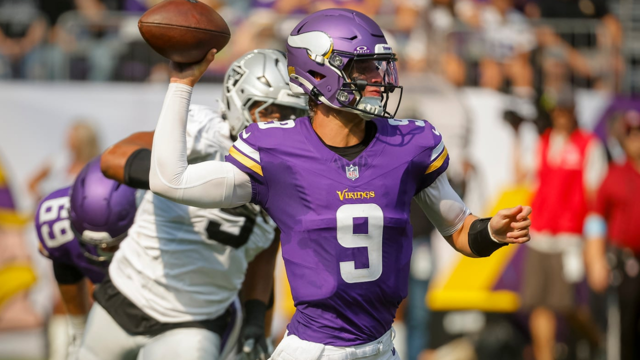 QB JJ McCarthy, Minnesota Vikings