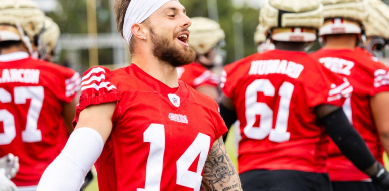 WR Ricky Pearsall, San Francisco 49ers