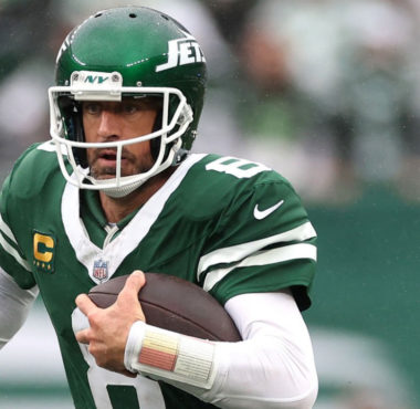 QB Aaron Rodgers, New York Jets