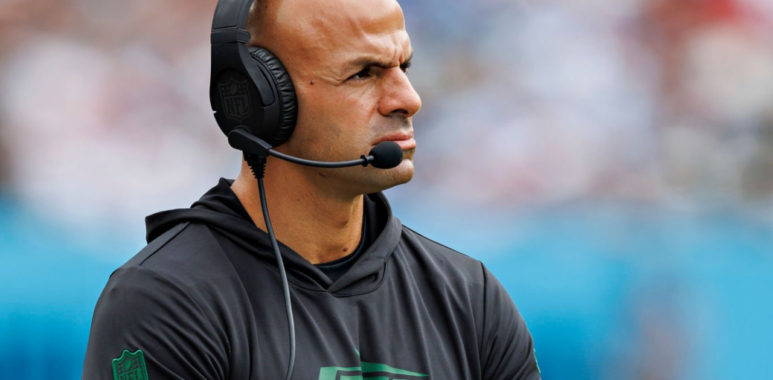 Robert Saleh, ex HC de los New York Jets