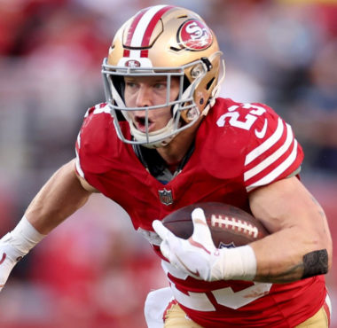 RB Christian McCaffrey, San Francisco 49ers