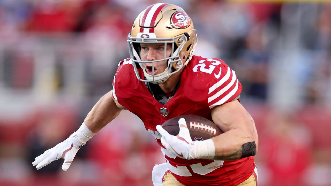 RB Christian McCaffrey, San Francisco 49ers