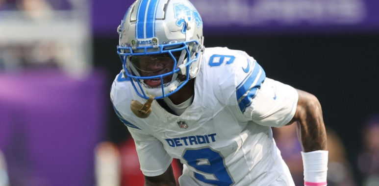 WR Jameson Williams, Detroit Lions