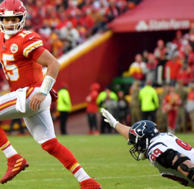 QB Patrick Mahomes, Kansas City Chiefs