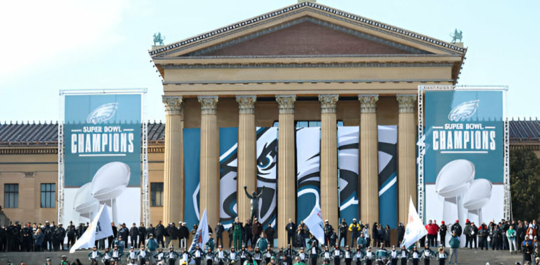 Desfile de los Philadelphia Eagles por su triunfo en el Super Bowl LIX