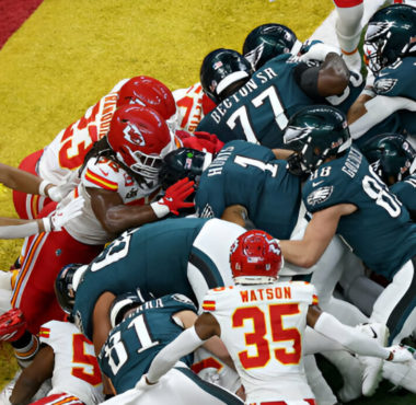 Tush Push, jugada característica de los Philadelphia Eagles