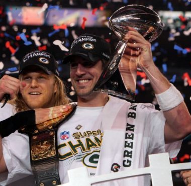 Aaron Rodgers, campeón del Super Bowl XLV con los Green Bay Packers