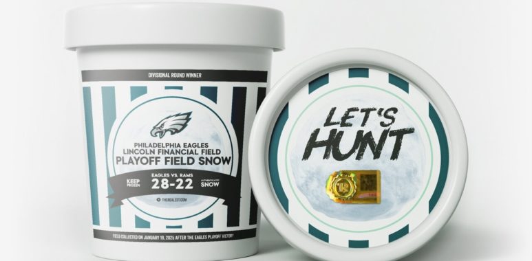 Nieve en venta de los Philadelphia Eagles