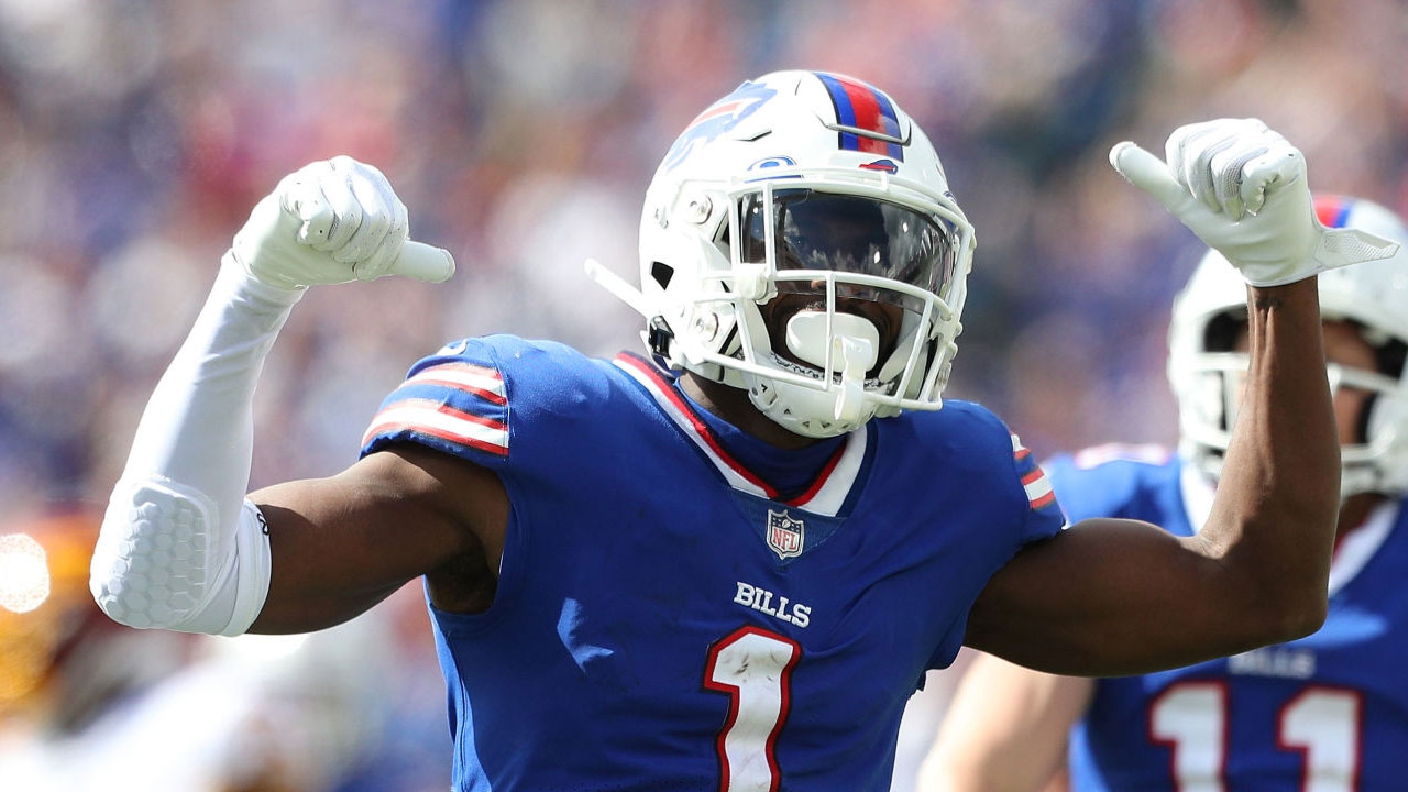 WR Emmanuel Sanders con los Buffalo Bills