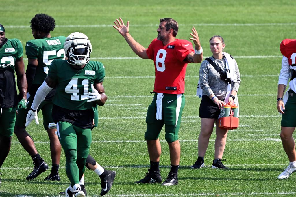 QB Aaron Rodgers, New York Jets